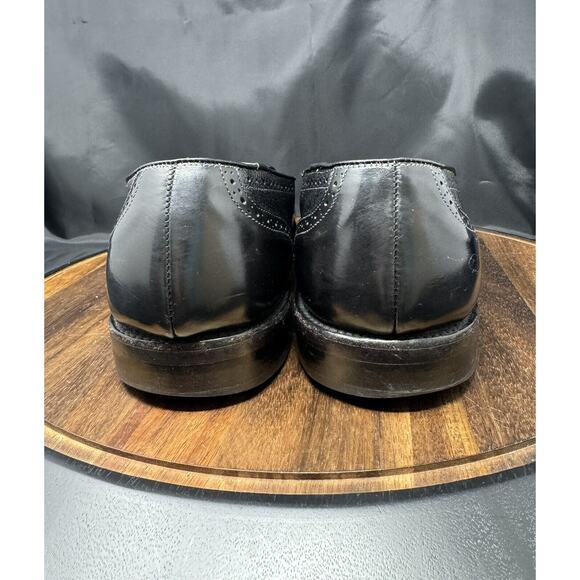 Allen Edmonds Auburn Men’s 11D Black Wingtip Tassel Loafer main image 4